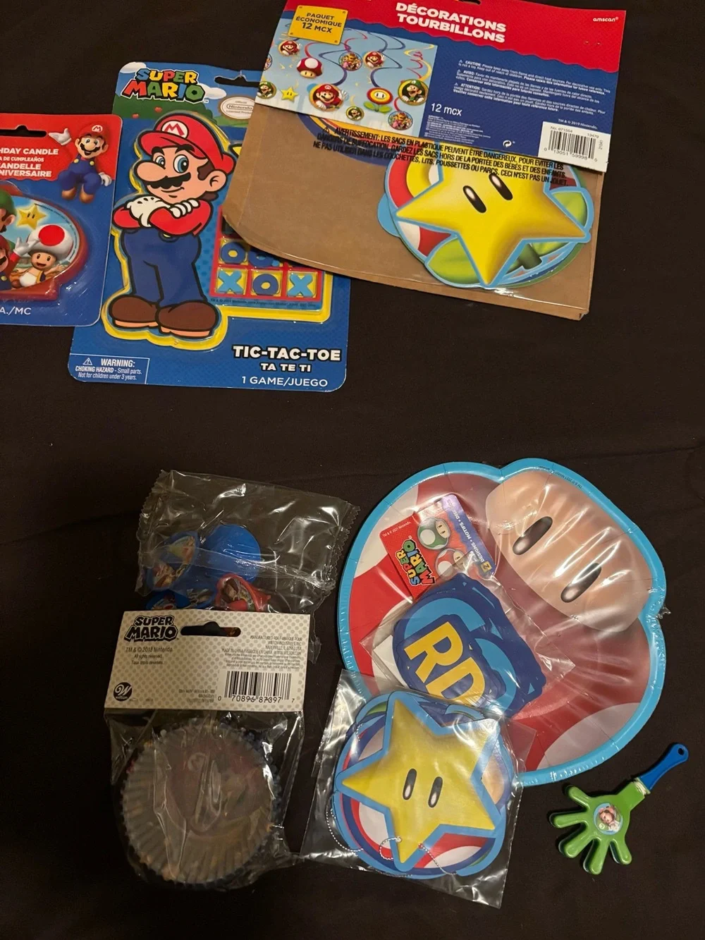 Super Mario Birthday Party decoration bundle(15pcs)